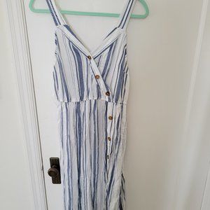 Blue & White Stripe Lauren Conrad Dress